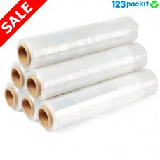 ★ Clear Pallet Wrap Shrink Roll 250mt / 820 ft ★